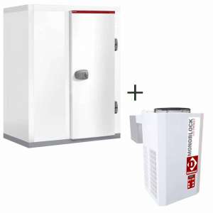 Geheel koelkamer T° -5° +5° samengesteld uit :