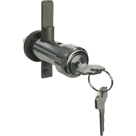 Kit sloten met sleutels voor 2x 1/2 deuren van kasten (2 st.)