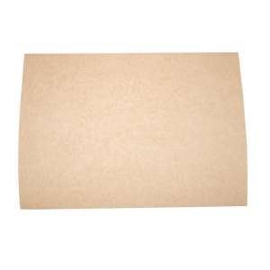 Vegware composteerbaar ongebleekt vetvrij papier 38x27,5cm (500 stuks)