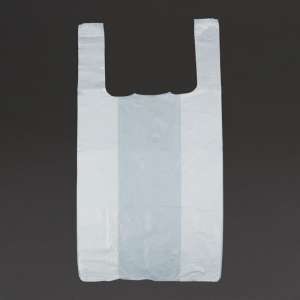 Grote witte plastic zakken (1000 stuks)