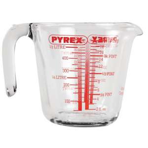 Pyrex maatbeker 0,5 liter