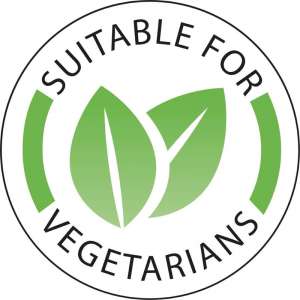 Vogue voedseletiketten 'Vegetarisch' (1000 stuks)