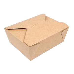 Vegware composteerbare kartonnen voedseldozen 1,8L (180 stuks)