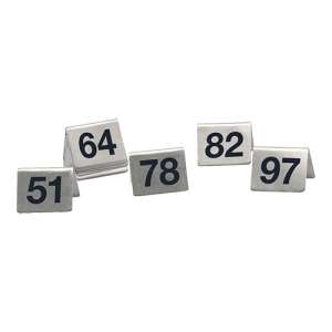 Tafelnummer set (51~100)