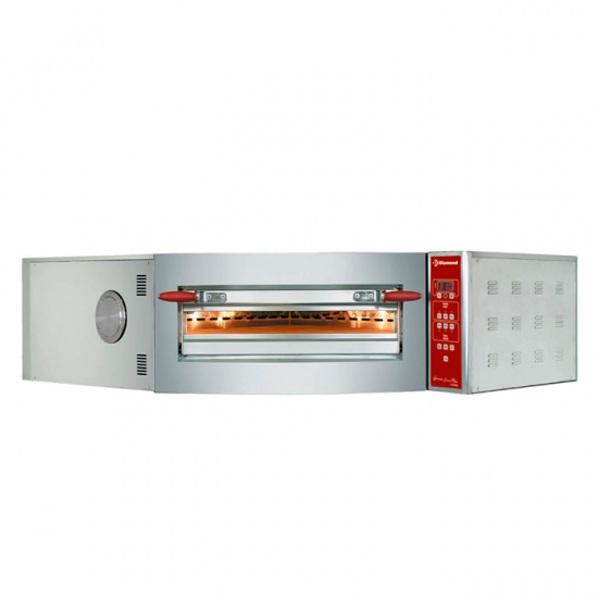 Elektrische oven hoekmodel, 1 kamer 8 pizza's Ø 350 mm
