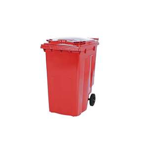 SARO 2 wiel grote afvalcontainer - MGB 340 RO - rood