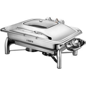 SARO Inductie Chafing Dish met zelfsluiting deksel 1/1 GN - RAINER