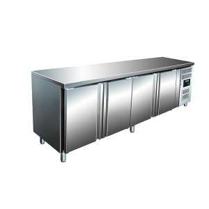SARO koelwerkbank met 4 deuren - SNACK 4100 TN